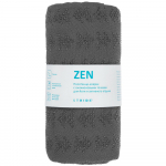 Полотенце-коврик для йоги Zen, серое, фото 7