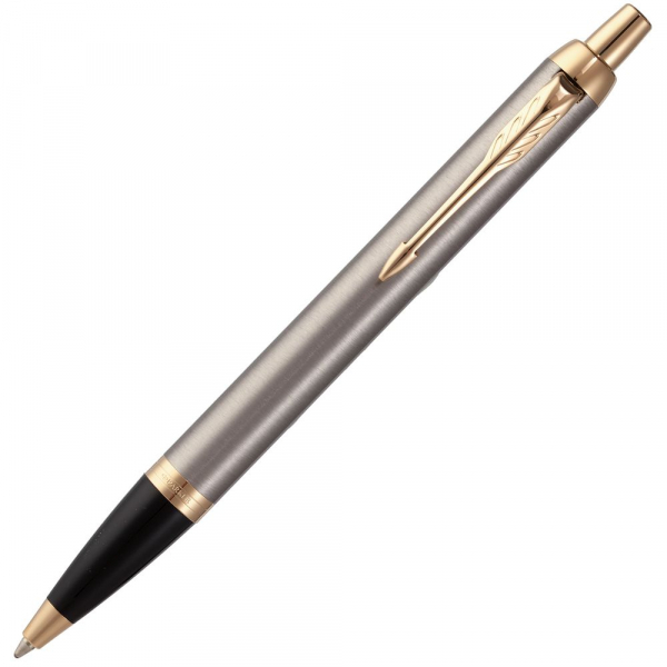 Ручка шариковая Parker IM Core K321 Brushed Metal GT M - купить оптом