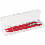 Набор Pin Soft Touch: ручка и карандаш, красный, фото 1
