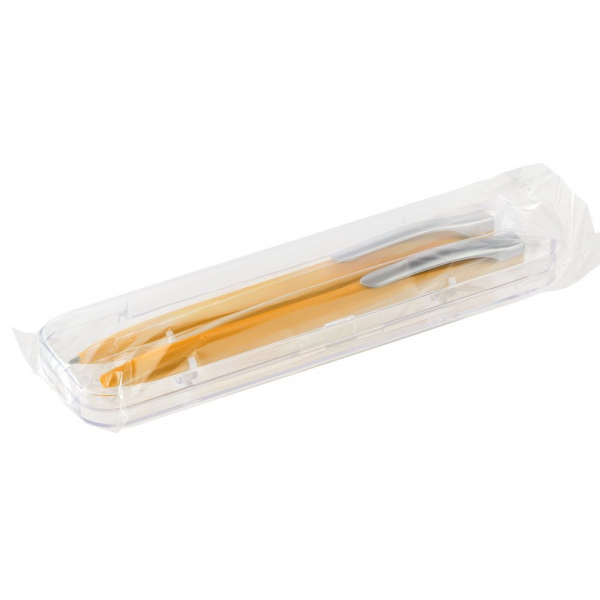 Набор Pin Soft Touch: ручка и карандаш, желтый - купить оптом