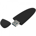 Флешка Pebble Type-C, USB 3.0, черная, 16 Гб, фото 1