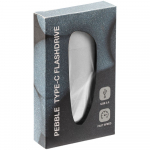 Флешка Pebble Type-C, USB 3.0, светло-серая, 16 Гб, фото 4
