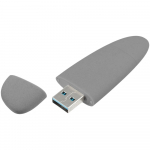 Флешка Pebble Type-C, USB 3.0, серая, 32 Гб, фото 1