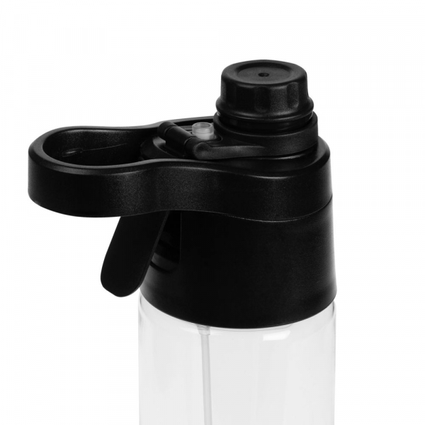 Бутылка для воды с пульверизатором Vaske Flaske, черная - купить оптом