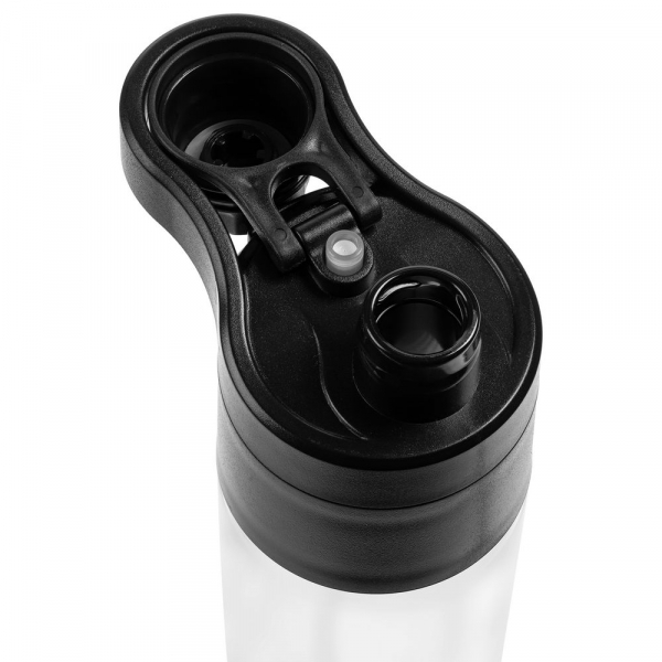 Бутылка для воды с пульверизатором Vaske Flaske, черная - купить оптом