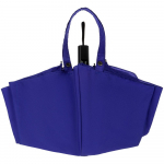 Зонт-сумка складной Stash, синий, фото 4