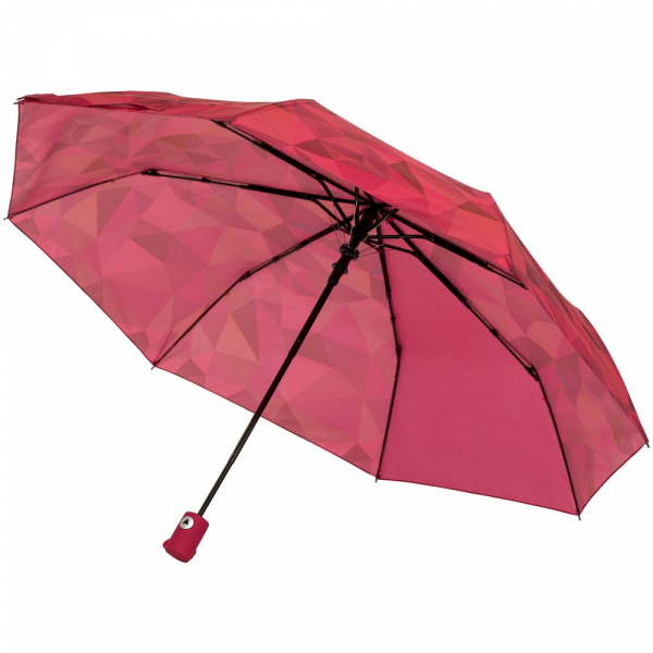 Складной зонт Gems, красный - купить оптом