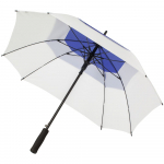 Квадратный зонт-трость Octagon, синий с белым, фото 1
