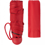 Складной зонт Cameo, механический, красный, фото 3