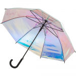 Зонт-трость с цветными спицами Bespoke, синий - купить оптом