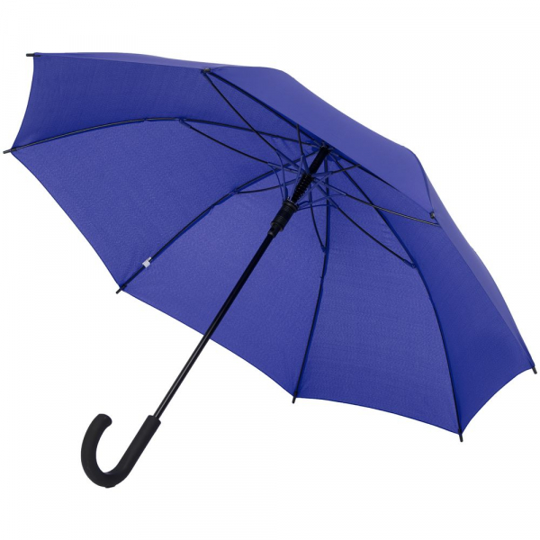 Зонт-трость с цветными спицами Bespoke, синий - купить оптом