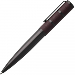 Набор Hugo Boss: конференц-папка с блокнотом А5 и ручка, бордовый, фото 3
