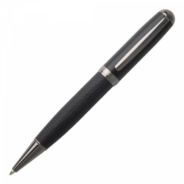 Набор Hugo Boss: папка с аккумулятором 8000 мАч и ручка, черный - купить оптом