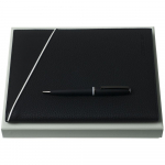 Набор Sophisticated: папка и ручка, черный - купить оптом