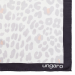 Платок Leopardo Silk, серый, фото 1