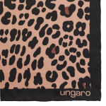 Платок Leopardo Silk, коричневый, фото 1