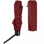 Зонт складной Hit Mini, бордовый, фото 3