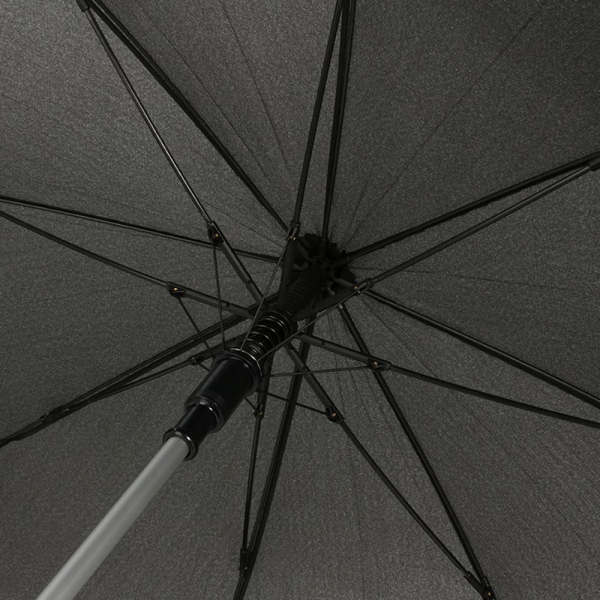 Зонт-трость Alu AC, черный - купить оптом