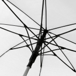 Зонт-трость Alu Golf AC, белый, фото 4