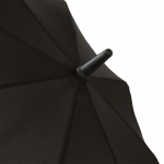 Зонт-трость Fiber Move AC, черный с серым, фото 5