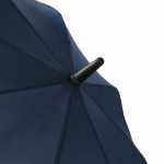 Зонт-трость Fiber Move AC, темно-синий с серым, фото 5