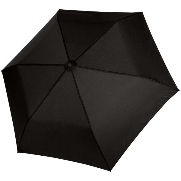 Зонт складной Zero 99, черный - купить оптом