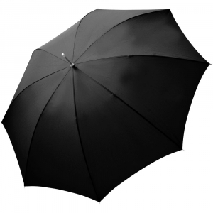 Зонт-трость Fiber Golf Fiberglas, черный - купить оптом