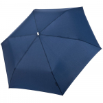 Зонт складной Fiber Alu Flach, серый - купить оптом