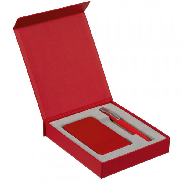 Коробка Latern для аккумулятора и ручки, красная - купить оптом