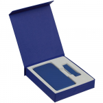 Коробка Rapture для аккумулятора 10000 мАч и флешки, синяя, фото 2