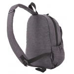 Рюкзак на одно плечо Swissgear Grey Heather, серый, фото 1