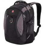 Рюкзак для ноутбука Swissgear Сarabine, черный с серым