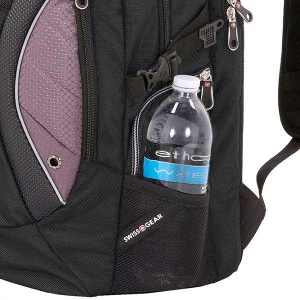 Рюкзак для ноутбука Swissgear Сarabine, черный с серым - купить оптом