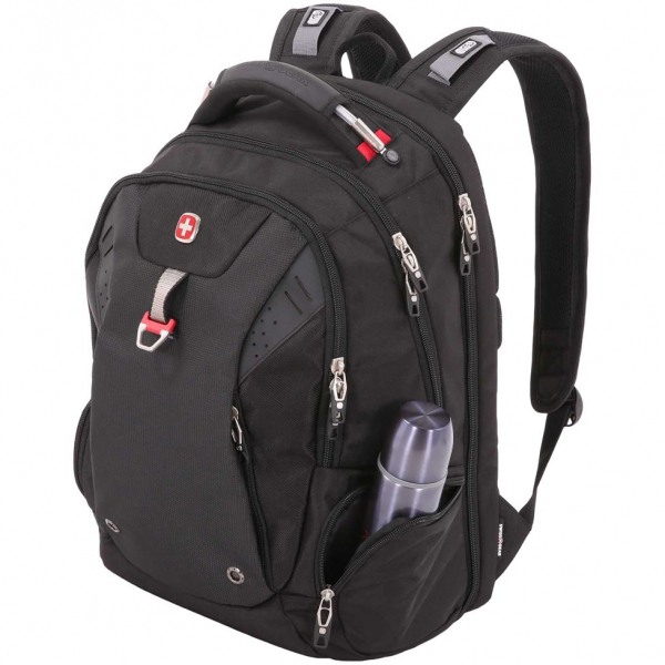 Рюкзак для ноутбука Swissgear ScanSmart Loop, черный - купить оптом