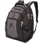 Рюкзак для ноутбука Swissgear Dobby, черный с серым