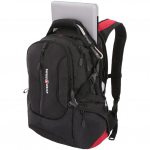 Рюкзак для ноутбука Swissgear Walkman, черный с красным, фото 4