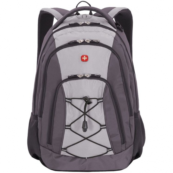 Рюкзак городской Swissgear, серый со светло-серым - купить оптом