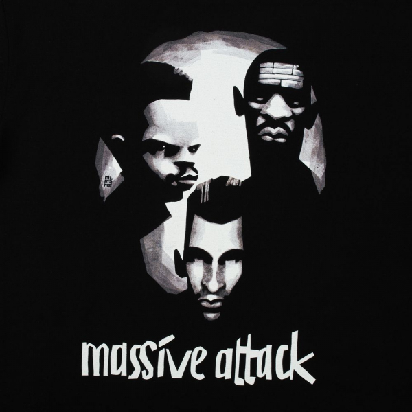 Футболка «Меламед. Massive Attack», черная - купить оптом