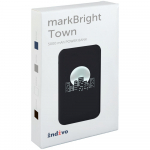 Аккумулятор с подсветкой markBright Town, 5000 мАч, серый, фото 10
