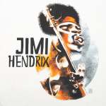 Футболка «Меламед. Jimi Hendrix», белая, фото 2