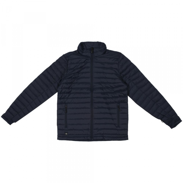 Куртка компактная мужская Stavanger, темно-синяя - купить оптом
