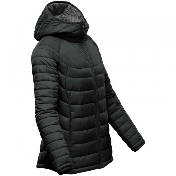 Куртка компактная женская Stavanger, черная - купить оптом