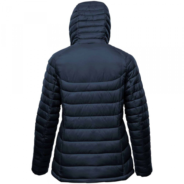 Куртка компактная женская Stavanger, темно-синяя - купить оптом