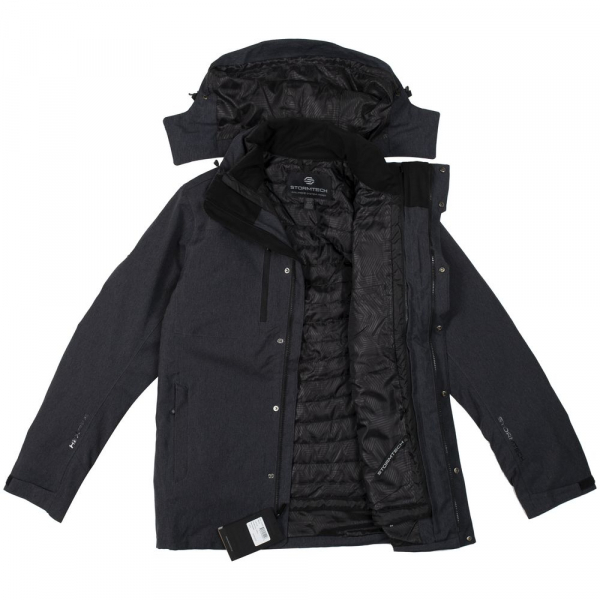 Куртка-трансформер мужская Avalanche, темно-серая - купить оптом