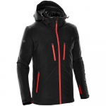 Куртка-трансформер мужская Matrix, черная с красным, фото 1