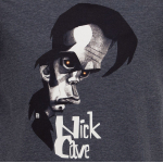 Футболка «Меламед. Nick Cave», темно-синий меланж, фото 2