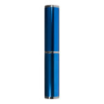 Коробка подарочная, футляр - тубус, алюминиевый, синий, глянцевый, для 1 ручки, фото 3