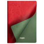 Ежедневник недатированный, Portobello Trend, River side, 145х210, 256 стр, красный/зеленый, фото 2