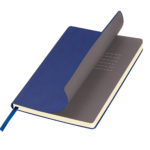 Подарочный набор Portobello/Sky синий-серый (Ежедневник недат А5, Ручка),черный ложемент, фото 1