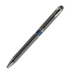 Подарочный набор Portobello/Sky синий-серый (Ежедневник недат А5, Ручка),черный ложемент, фото 2